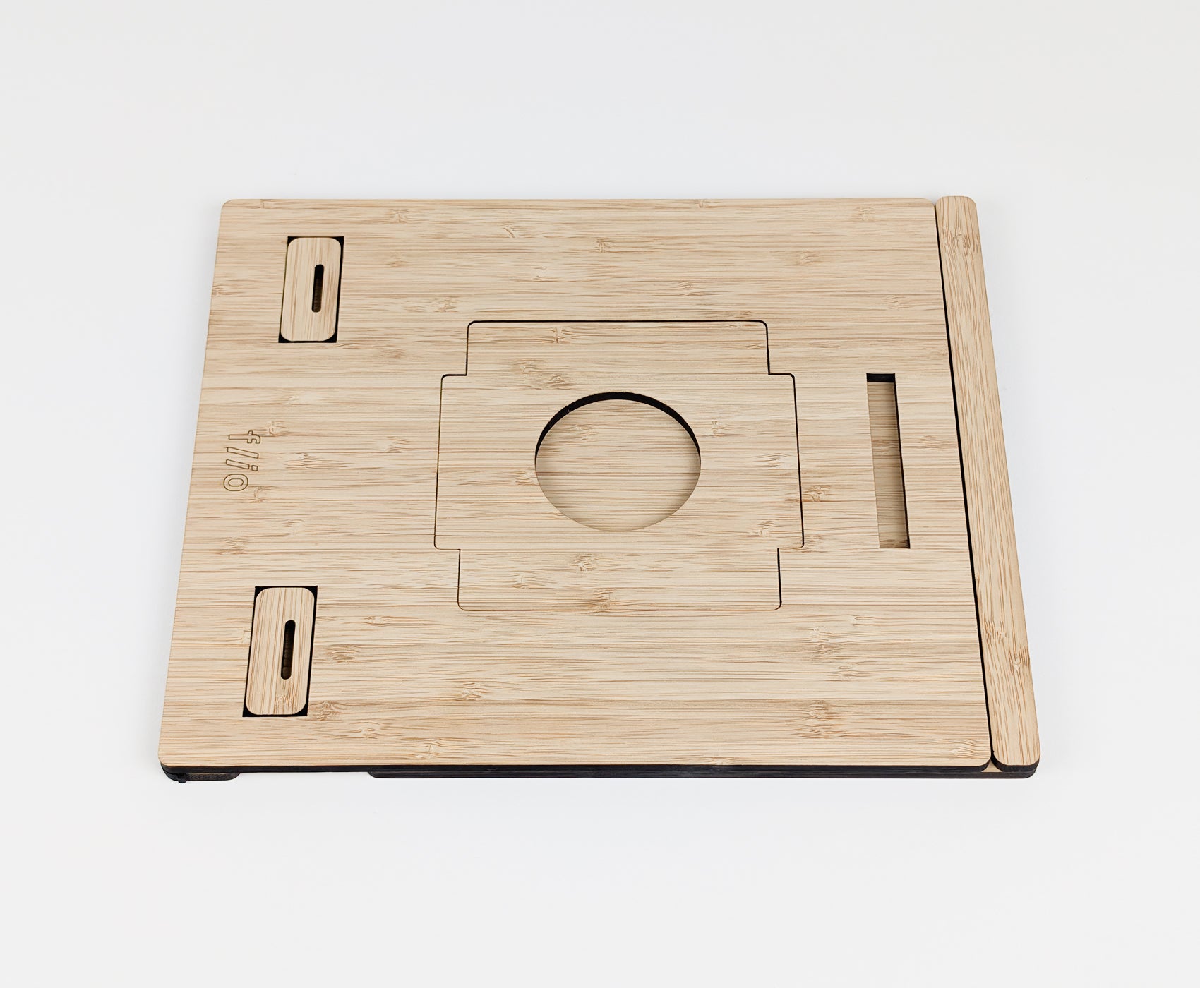 FLIO AIR portable bamboo laptop stand, product view 4
