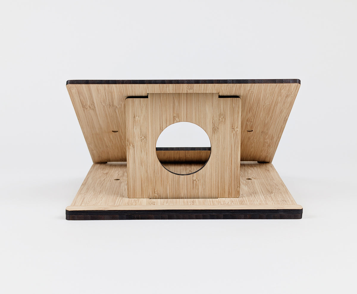 FLIO AIR portable bamboo laptop stand, product view 6